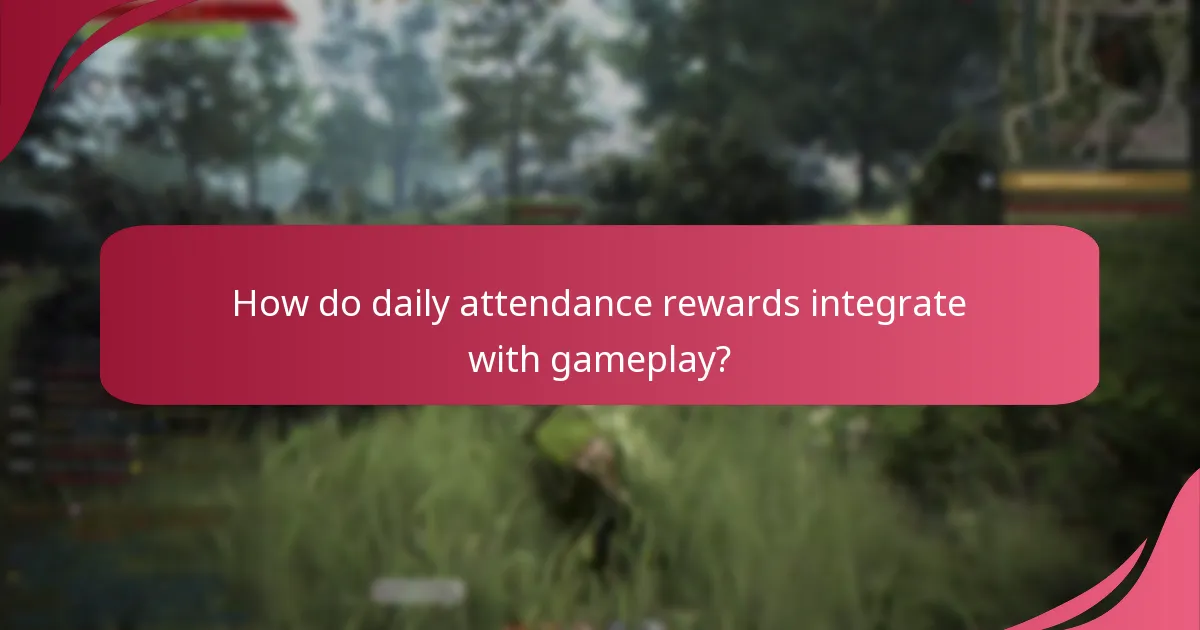 How can players enhance their experience with daily attendance rewards?