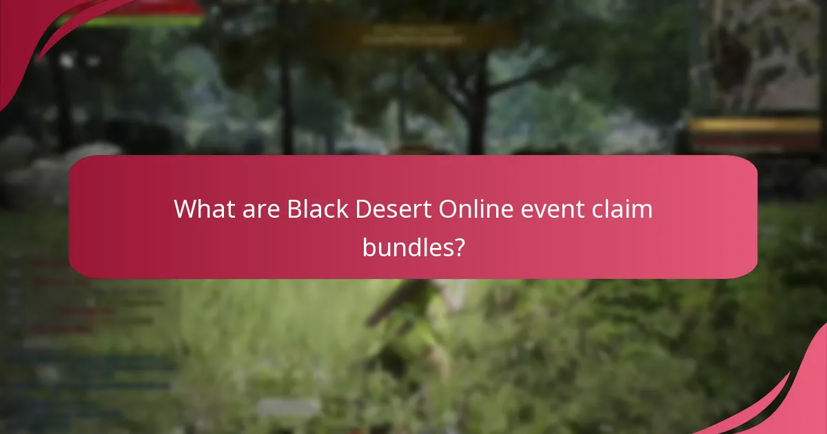 What are the steps for effectively claiming event bundles?