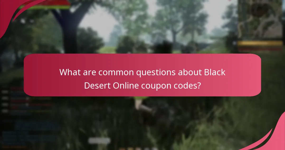 How can I use Black Desert Online coupon codes?
