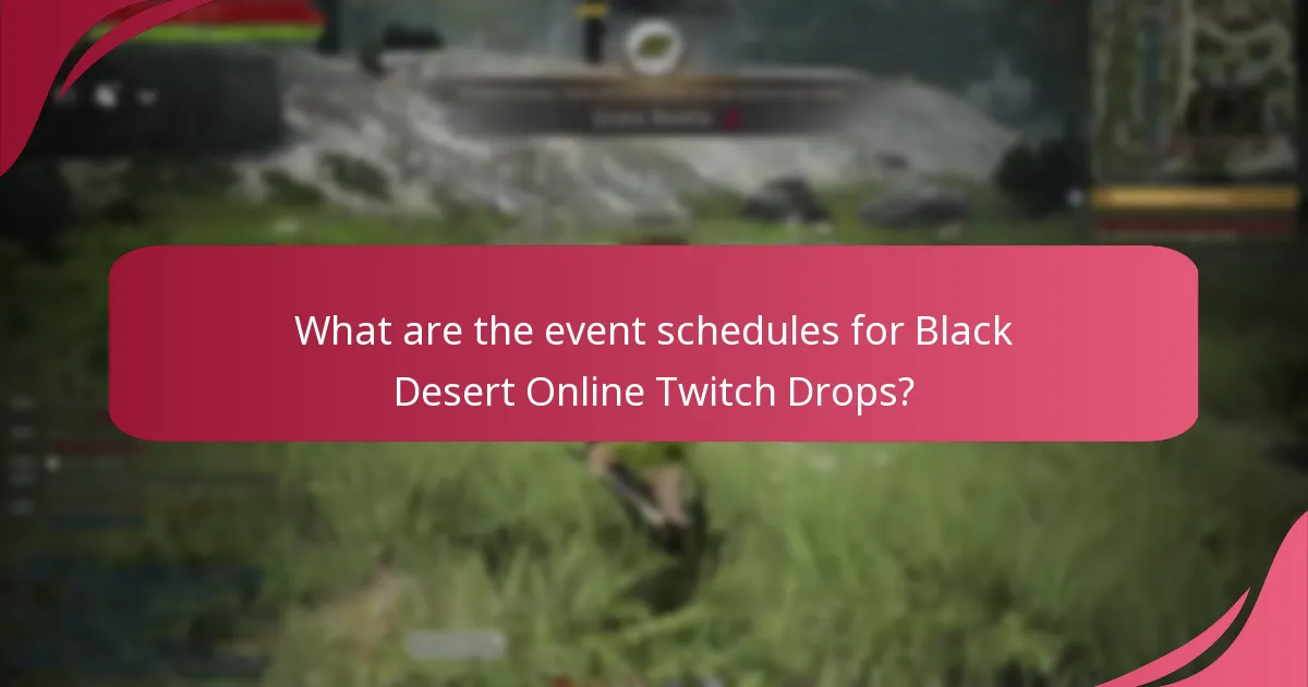 What are the benefits of participating in Twitch Drops for Black Desert Online?