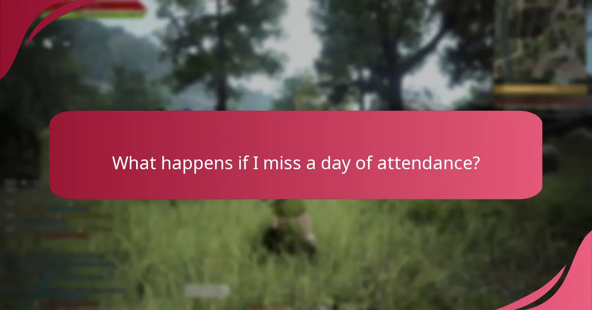 What rewards are available through Daily Attendance?